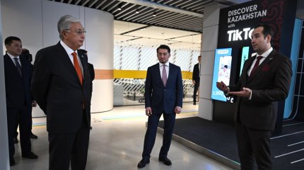 Мемлекет басшысына Tik-Tok және Netraсker компанияларының еліміздегі қызметі туралы баяндалды