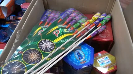 СҚО-да заңсыз саудадан 500-ден астам пиротехникалық өнім алынды