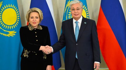 Касым-Жомарт Токаев встретился с Валентиной Матвиенко
