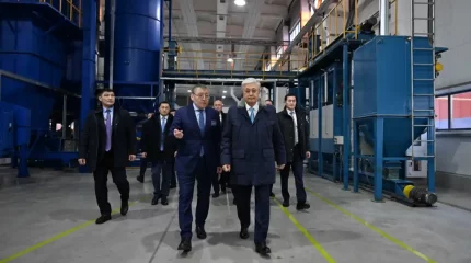 Мемлекет басшысы «Талдықорған» индустриялық аймағына барды