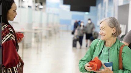 В День Независимости туристов в аэропорту Алматы встретят с подарками