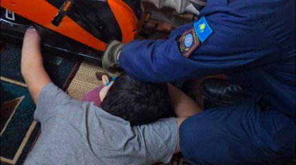 Детская рука застряла в велотренажёре в Актобе