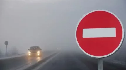 Ауа райының қолайсыздығына байланысты бірнеше облыста көлік қозғалысы шектелді