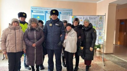 Сотрудниц энергокомпании спасли акмолинские полицейские