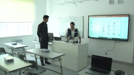 В Алматы вновь распахнула двери после капитального ремонта школа №59