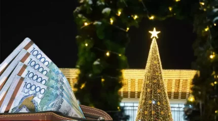 Алматыны Жаңа жылға безендіруге 800 миллион теңге жұмсалады