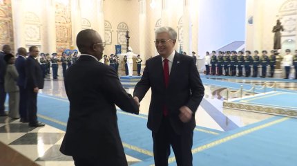 Официальный визит Президента Гвинеи-Бисау в Астану: между странами будет установлен безвизовый режим для дипломатов