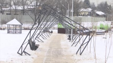 В Алматы после реконструкции вскоре откроют парк в микрорайоне Кокжиек