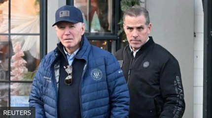 Байден помиловал своего сына по двум уголовным преступлениям