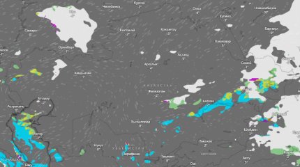 О снеге в пути предупредили автолюбителей 9 регионов Казахстана