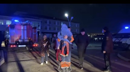 Пациентов срочно эвакуировали из детской больницы Тараза