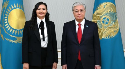 Мемлекет басшысы Қазақстан гимнастика федерациясының президенті Әлия Юсупованы қабылдады