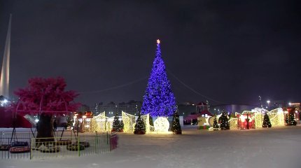 60 мест для отдыха и развлечений открыли в столице в преддверии Нового года