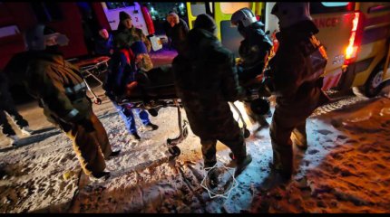 Мужчину обнаружили в горящем колодце в Рудном