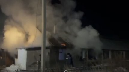 Взрыв в доме на несколько семей предотвратили пожарные СКО