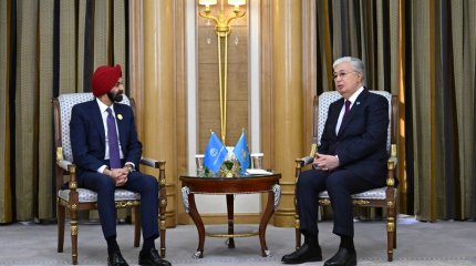 Президент Дүниежүзілік банк тобының президентімен кездесті