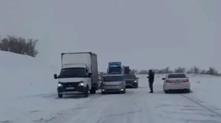 Қызылорда облысында көктайғақ салдарынан көлік қозғалысы қиындады