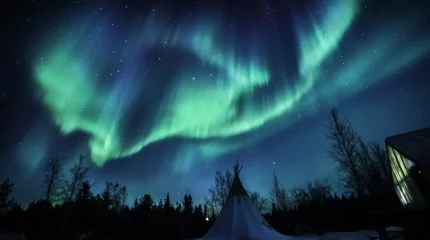 Күндегі жарқылдан жаңа жыл түні поляр шұғыласы көрінуі мүмкін