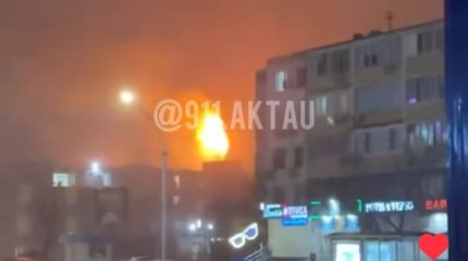 Огненный факел над кафе напугал жителей Актау