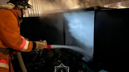 Рынки загорелись в Шымкенте и Туркестанской области