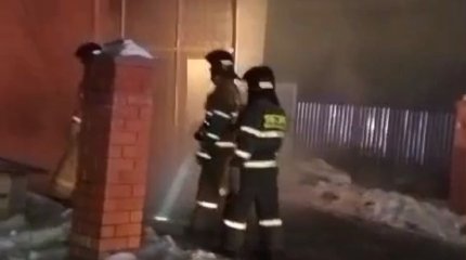 Цех по утилизации шин горел в Астане