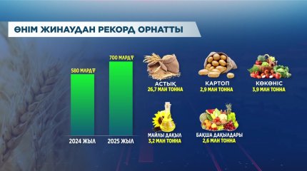 Биыл ауыл шаруашылығы саласын дамытуға 580 млрд теңге бөлінді