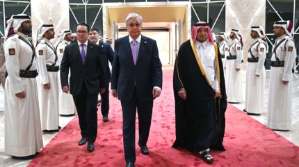 Токаев прибыл с рабочим визитом в Катар