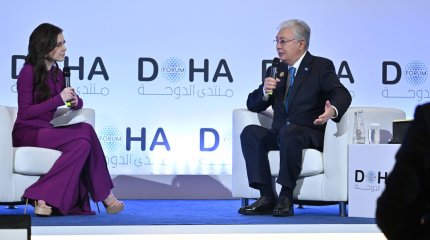 Мы не поддерживаем барьеры и конфликты: Токаев ответил на вопросы журналиста СNN