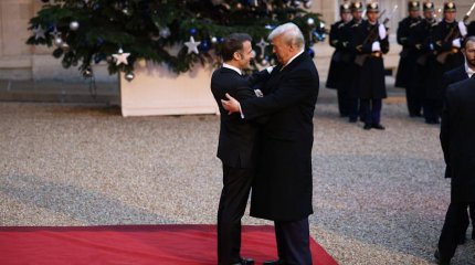 Трамп прибыл на торжественное открытие Нотр-Дама