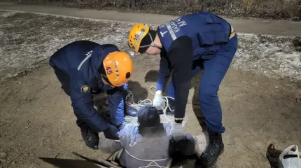 Оралда ер адам үш метрлік люкке құлап кетті