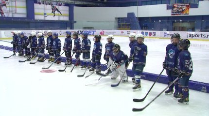 Астанада балалар арасында хоккей турнирі өтті