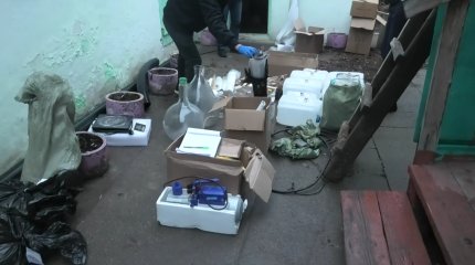 Нарколабораторию ликвидировали в Уральске