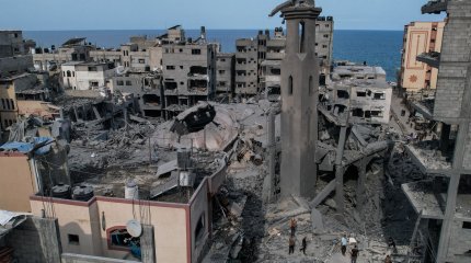 По меньшей мере половина зданий в Газе повреждена или разрушена