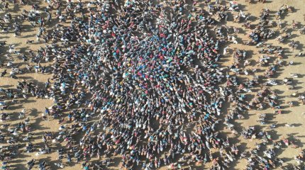 Кокпар на тысячу всадников провели в Арыси