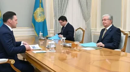 Президент Еуразиялық даму банкінің басқарма төрағасы Николай Подгузовты қабылдады