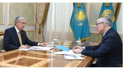 Аким области Улытау рассказал Токаеву о восьми новых проектах региона в промышленности и геологии