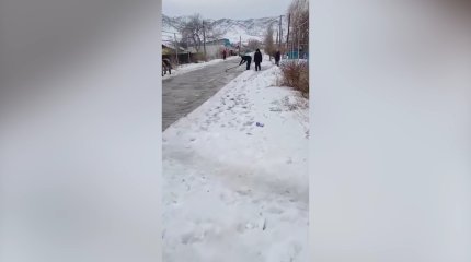 Ранние паводки пугают жителей Восточного Казахстана