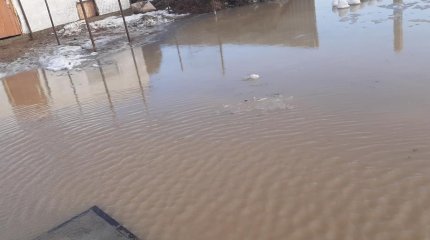 Атырауда үйлерді су басып жатыр