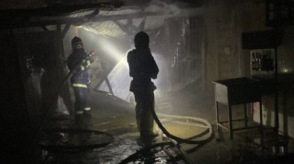 Мужчина погиб при пожаре на стройке в Кокшетау