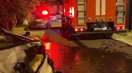 Атырауда журналистің көлігін өртеген ер адам 5 жылға сотталды