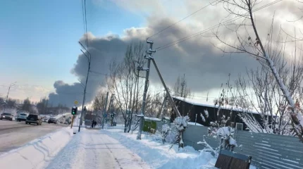 Алматыда барахолка базарының қоймасы өртенді