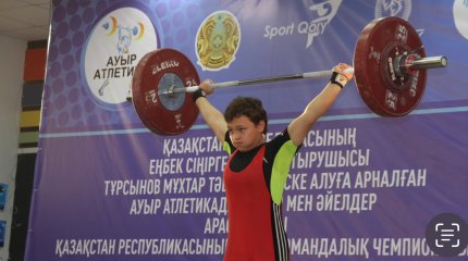 13 жасар қыз ересектер арасында Қазақстан чемпионы атанды
