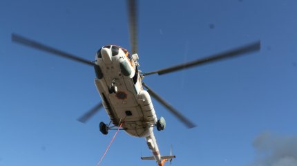 Вертолёт привлекли на поиски мужчины в Карагандинской области