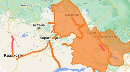 Утром в Казахстане из-за мороза и метели закрыли еще часть дорог