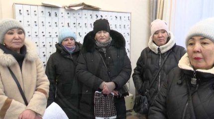 Уличные торговцы штурмовали акимат Костаная