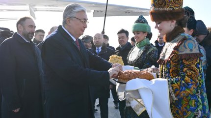 Президент Казахстана прибыл с рабочим визитом в Казань