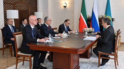 Президент Казахстана принял генерального директора ПАО «Татнефть» Наиля Маганова