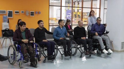 Атыраулық арбаға таңылғандар өзін жан-жақты дамыту сабақтарына қатысады