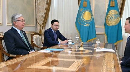 Касым-Жомарт Токаев принял Геннадия Головкина