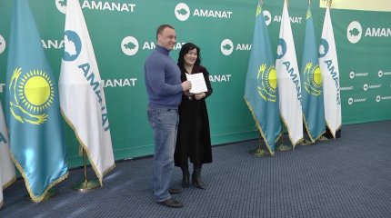 Павлодарда «AMANAT» партиясының қатары 50 адаммен толықты